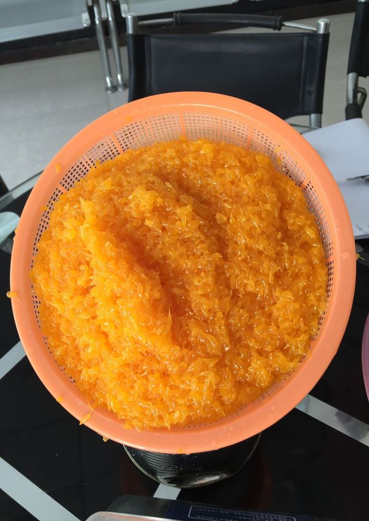3 Kg Tangerine Orange Sacs With 57 Percent Pulp