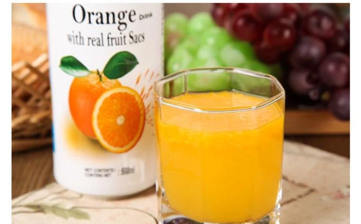 Friss mandarin narancs tasak italhoz